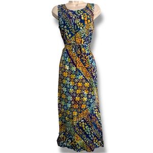 Vintage Hawaiian Beach Dress Samson Size Small Tie Waist